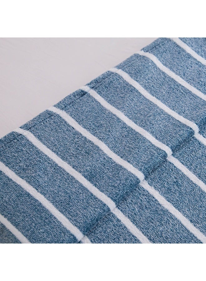 Home Box بطانية لينو YD مخططة مزدوجة 150 x 200 سم - Image 3