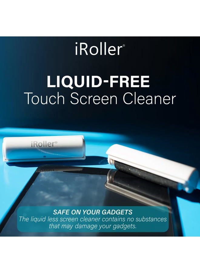 iRoller Phone Screen Cleaner - - Portable Touchscreen Cleaning Tool for Smartphone & iPad, Laptop Computer Monitor- Reusable & Washable - No Residue, Removes Smears & Smudges - 3.5" - Image 5