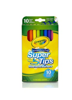 Super Tips 10-color Washable Markers - Assorted