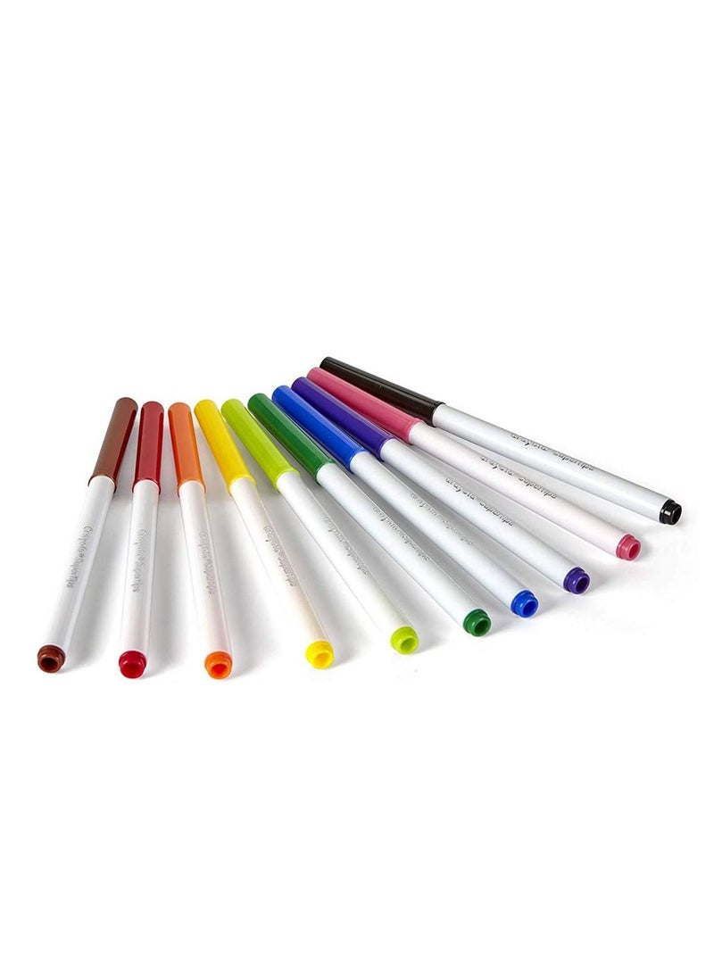 Crayola - Super Tips 10-color Washable Markers - Assorted - Image 1