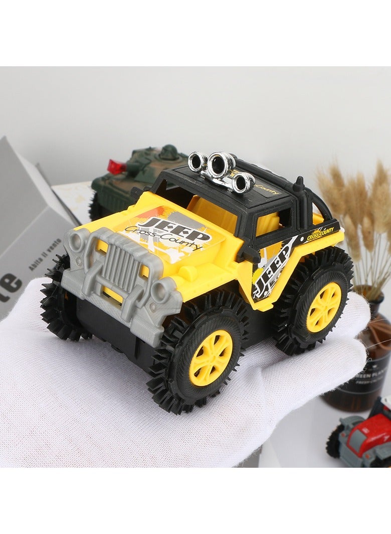 Coolplay 2025 Ultra Durable Electric Stunt Flip Car - 360° , Long Life Battery, Indoor and Outdoor Use, Crash Proof Design - Best Selling Children's Toy in UAE!’ - Image 1