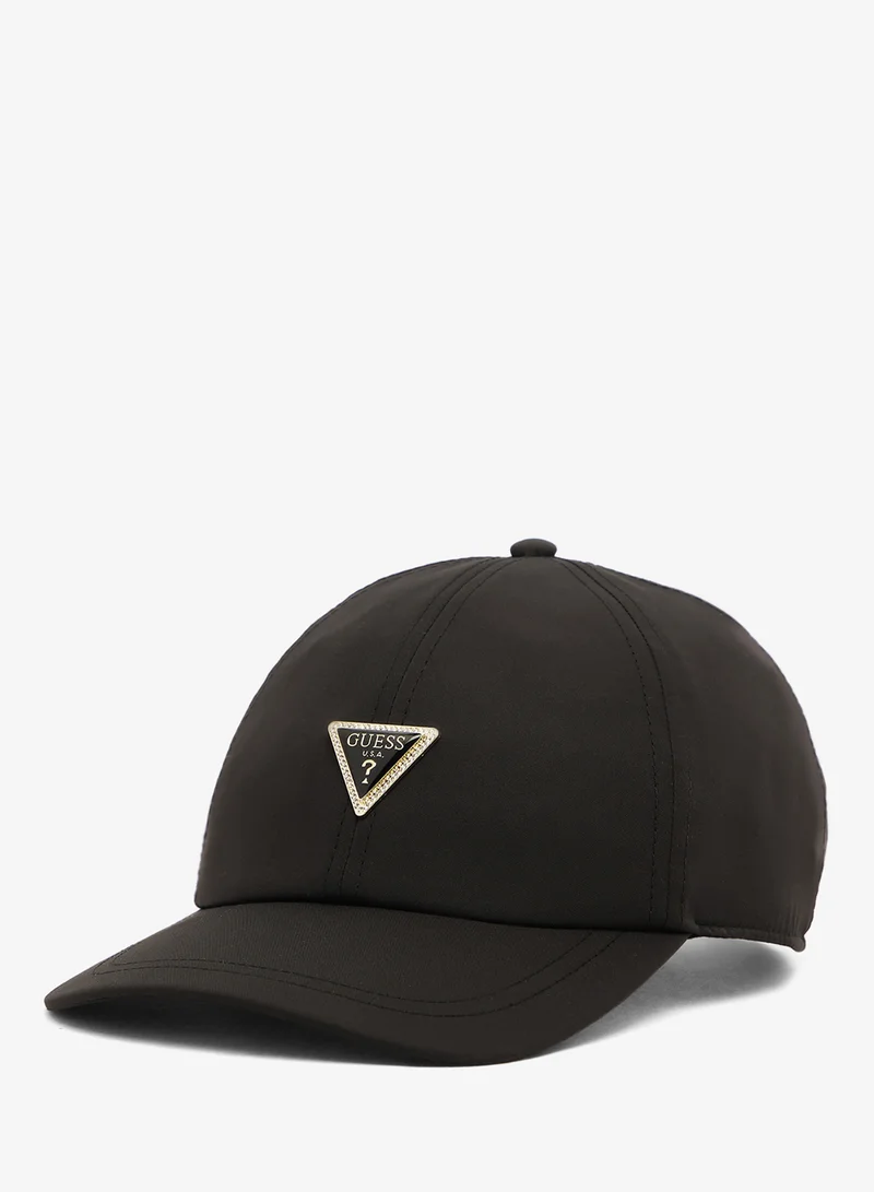جس Logo Curve Peak Cap
