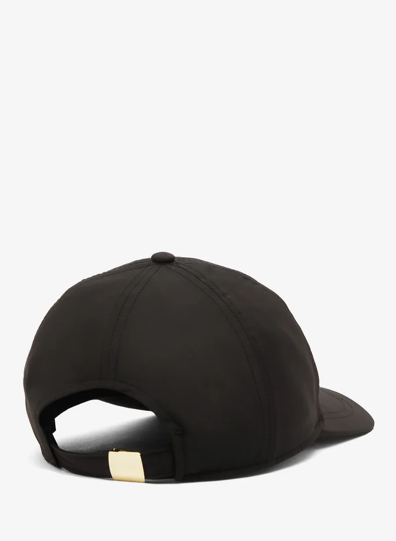 جس Logo Curve Peak Cap