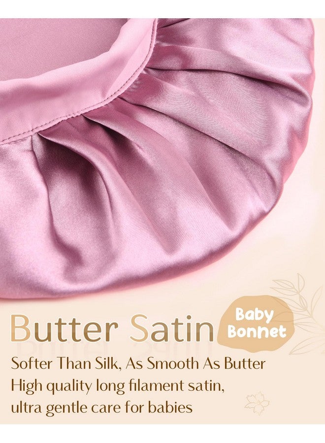 يانيبست قطعة بونيه الطفل الحرير بونيه للأطفال قبعة النوم مجعد الشعر الطبيعي الحرير بونيه للفتيات الفتيان الرضع - Image 4