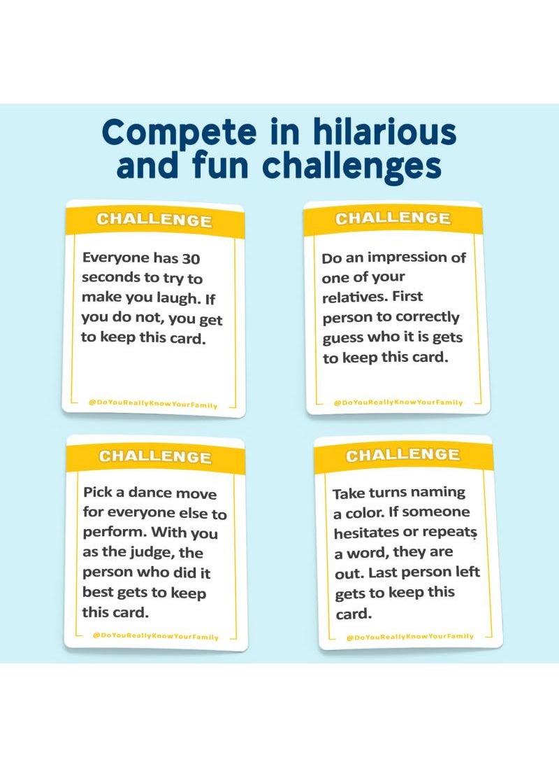 General - Do You Really Know Your Family? A Fun Family Game Filled With Conversation Starters And Challenges - Great For Kids Teens And Adults - Image 1