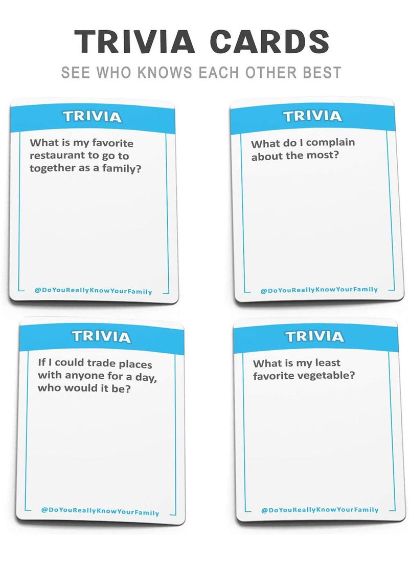 General - Do You Really Know Your Family? A Fun Family Game Filled With Conversation Starters And Challenges - Great For Kids Teens And Adults - Image 1