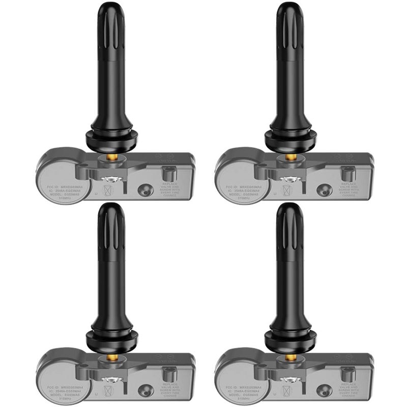 بديل ROADFAR لنظام مراقبة ضغط الإطارات TPMS بتردد 315 ميجاهرتز لسيارات شيفروليه وبويك وكاديلاك وجي إم سي وبونتياك 13598771 13586335 مجموعة من 4