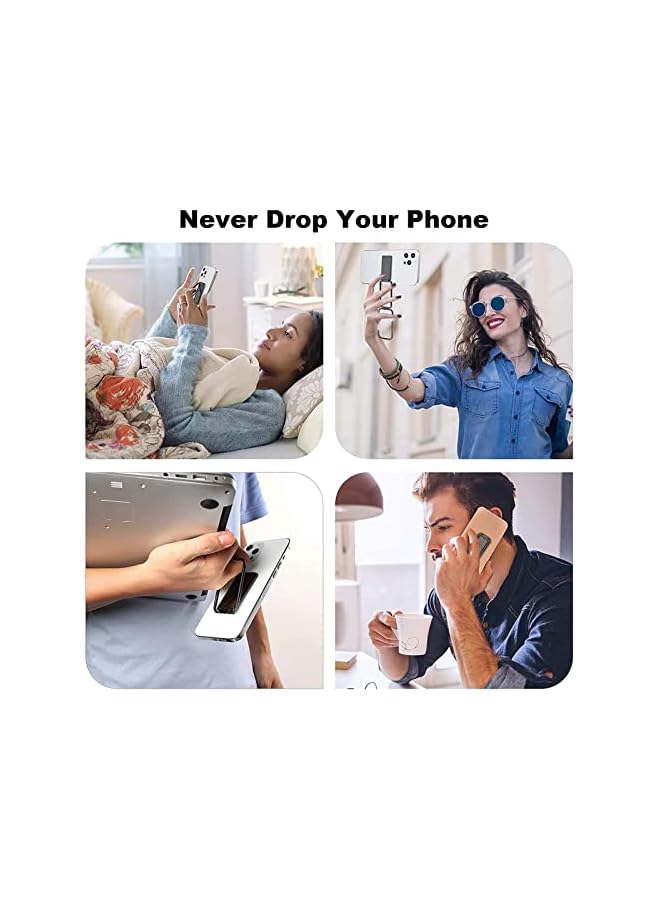 S-TOP Magnetic Phone Grip Kickstand, Ultra-Thin 360° Rotation Foldable Metal Holder for Secure Hands-Free Viewing and Car Mounts Compatible with Smartphones - Image 4