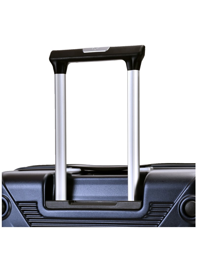 إيمينينت حقيبة سفر صلبة بعجلات مزدوجة هادئة وقفل ، كابينة أمتعة بعجلات من البولي كربونات خفيفة الوزن، مقاس  ليلي أزرق - Image 5