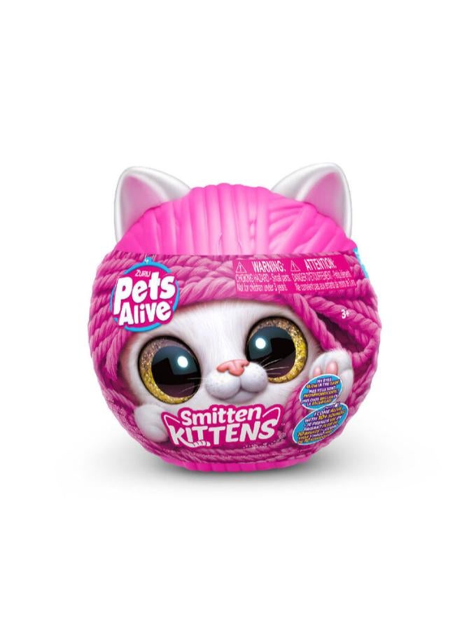 Zuru PETS ALIVE - SMITTEN KITTENS- SERIES 1 INTERACTIVE PLUSH Mystery ASST