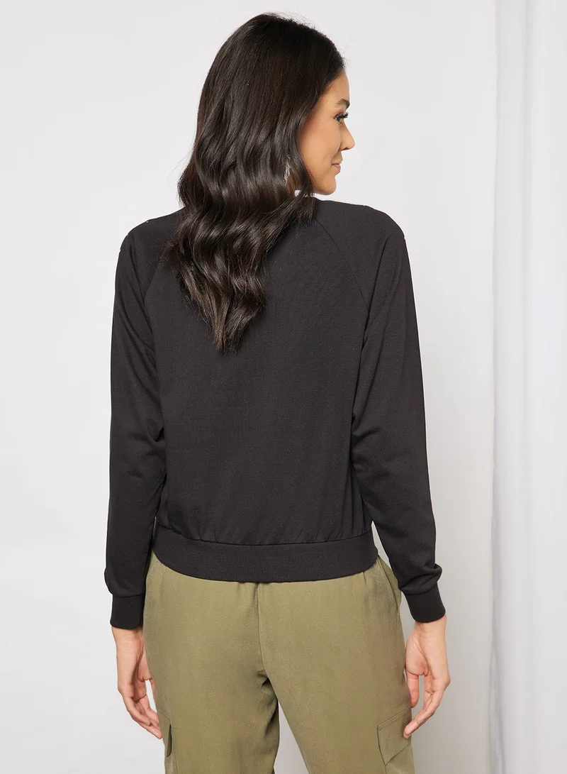 Jacqueline de Yong Embellished Sweatshirt