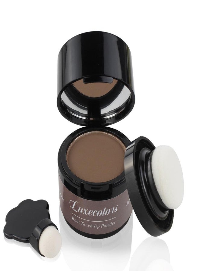 Luxecolors Root Touch Up Powder (Light Brown) for Thinning Hair Concealer, Gray Coverage, Eyebrows Powder, Bald Spot Root Cover Up for Women - Image 1
