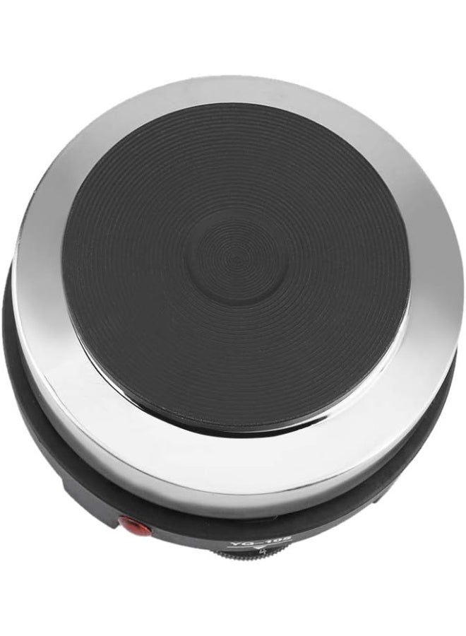 ECVV Portable Electric Stove 500W Mini Hot Plate, Compact Single Burner for Cooking, Soup, Tea, Coffee, Porridge & Hot Pot, Fast Heating Multifunctional Electric Cooker for Home & Travel - Image 5