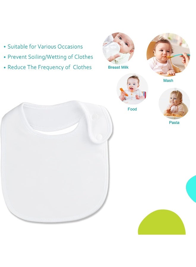 Benoxine Baby Bibs Soft and Absorbent Organic Cotton Bandana Drool Bibs Set for Boys Girls Newborn 0-36 Months - Image 3