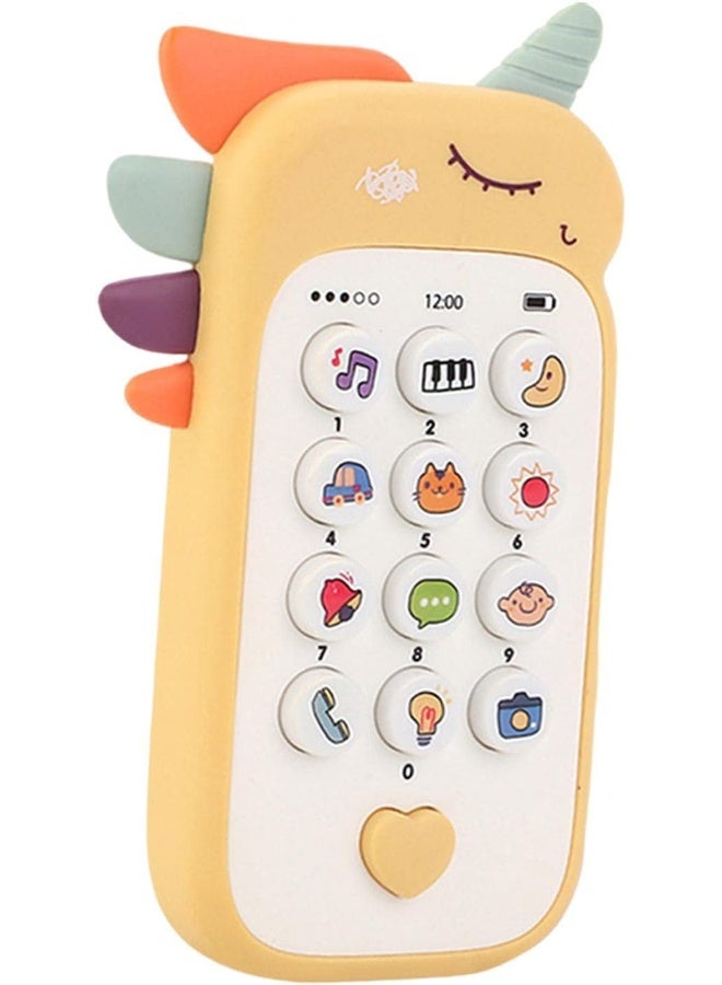 TOY GARDEN Baby Phone Toy for 1 Year Old Boys & Girls – Interactive Musical Learning Toy with Lights, Numbers, Animal & Vehicle Sounds, Adjustable Volume, Detachable Teether, Assorted Colors | Early Education Toy - Image 1