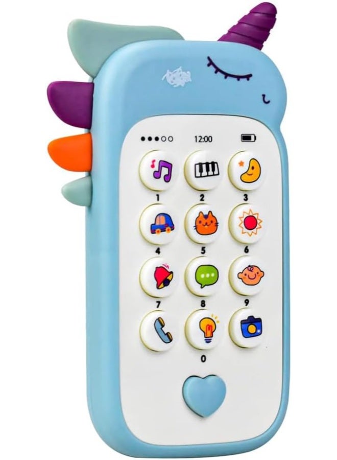 TOY GARDEN Baby Phone Toy for 1 Year Old Boys & Girls – Interactive Musical Learning Toy with Lights, Numbers, Animal & Vehicle Sounds, Adjustable Volume, Detachable Teether, Assorted Colors | Early Education Toy - Image 2