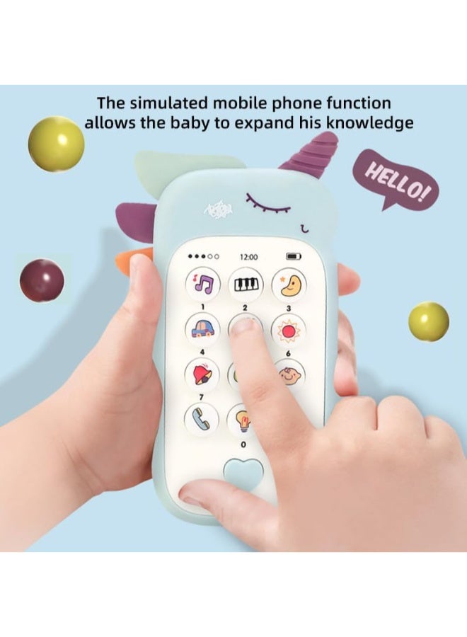 TOY GARDEN Baby Phone Toy for 1 Year Old Boys & Girls – Interactive Musical Learning Toy with Lights, Numbers, Animal & Vehicle Sounds, Adjustable Volume, Detachable Teether, Assorted Colors | Early Education Toy - Image 4