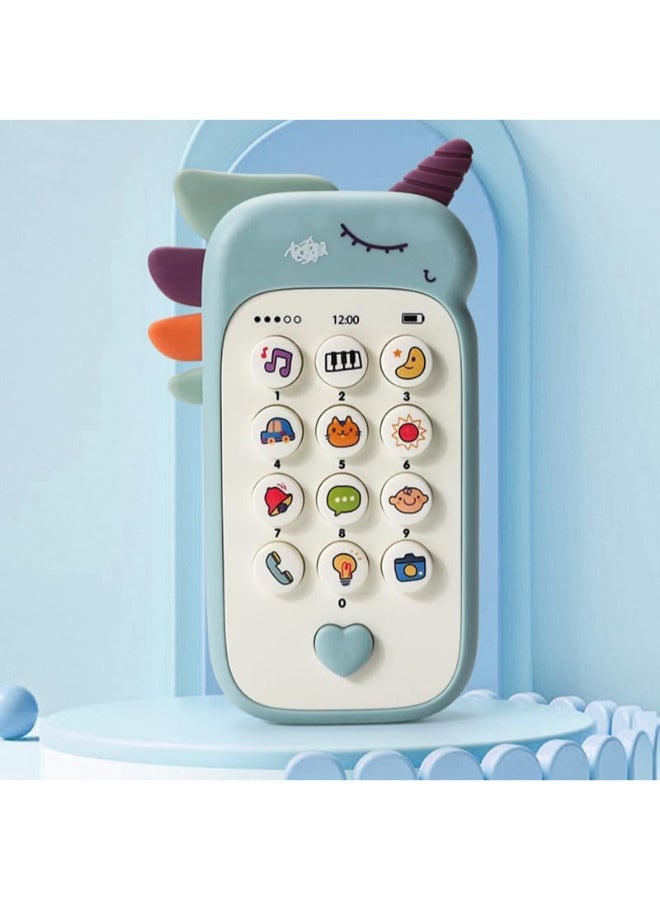 TOY GARDEN Baby Phone Toy for 1 Year Old Boys & Girls – Interactive Musical Learning Toy with Lights, Numbers, Animal & Vehicle Sounds, Adjustable Volume, Detachable Teether, Assorted Colors | Early Education Toy - Image 5