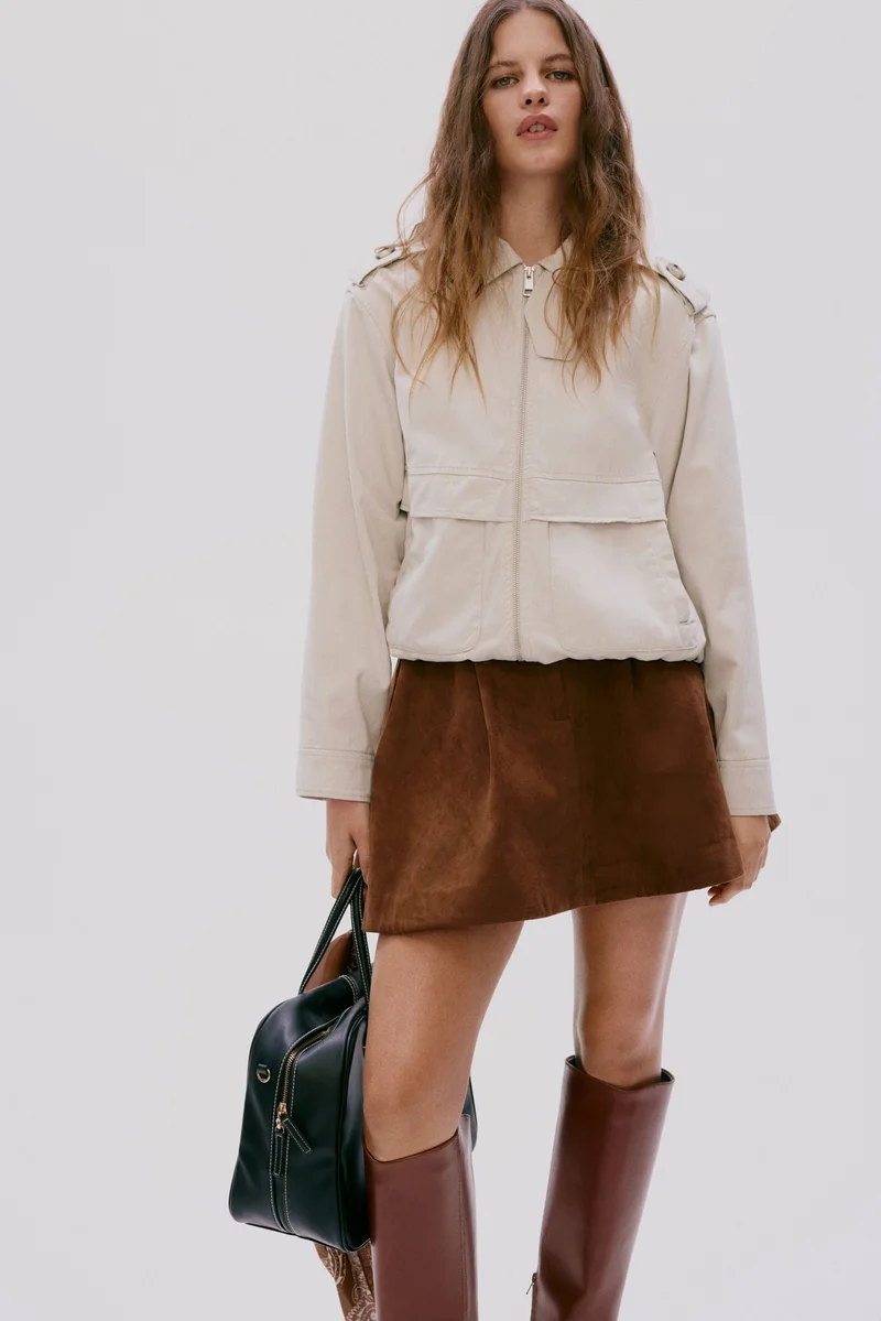 H&M Collared twill jacket