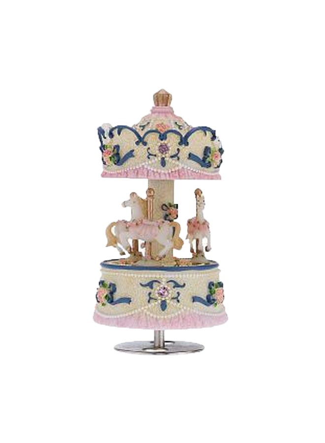 صندوق موسيقى على شكل دوامة خيل من 3 أحصنة - Image 1