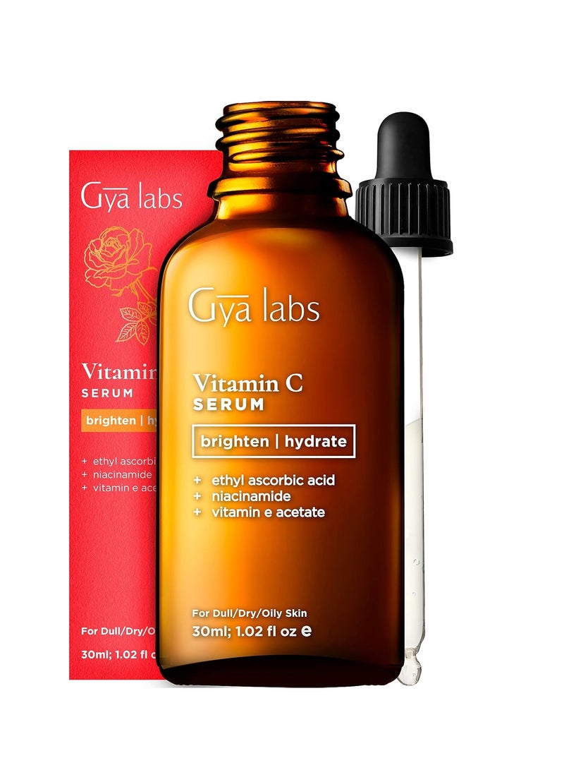 gya labs Vitamin C Serum for Dull, Mature Skin 30ml - Image 1