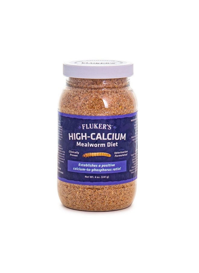 Fluker's - Fluker's High Calcium Mealworm Diet, Can Be Used as a Gut-Loading Food or Bedding, 6 oz - Image 1