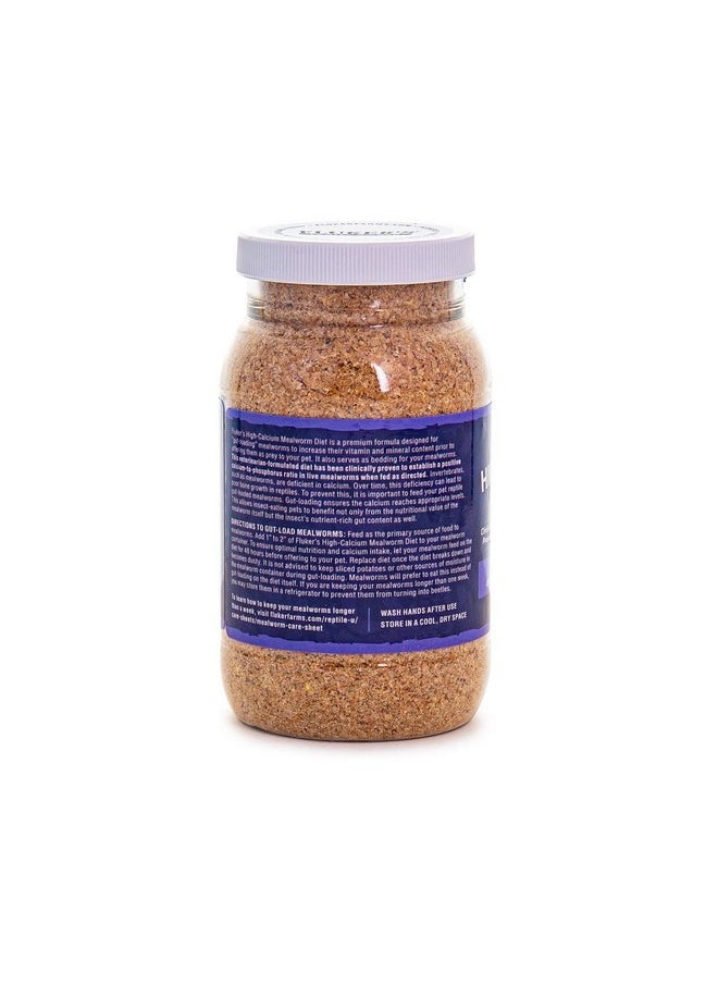 Fluker's - Fluker's High Calcium Mealworm Diet, Can Be Used as a Gut-Loading Food or Bedding, 6 oz - Image 1