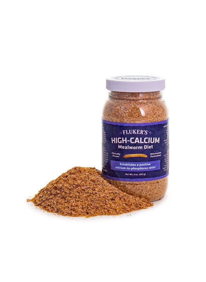 Fluker's - Fluker's High Calcium Mealworm Diet, Can Be Used as a Gut-Loading Food or Bedding, 6 oz - Image 1