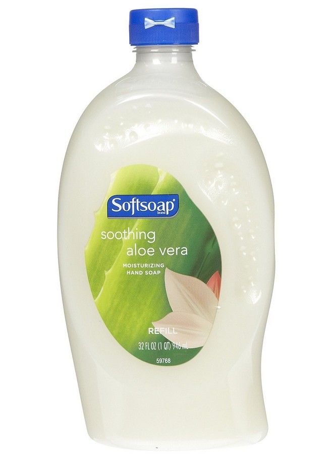 Softsoap Moisturizing Hand Soap Refill Soothing Aloe Vera 32 Oz - Image 1