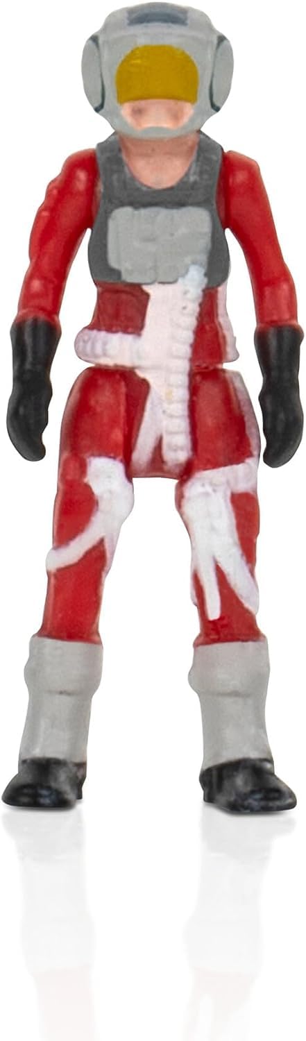 STAR WARS Micro Galaxy Squadron B-Wing Starfighter - 5-Inch Vehicle with Rotating Cockpit, Foldout Wings, and 1-Inch Micro Figure Accessory - Image 5