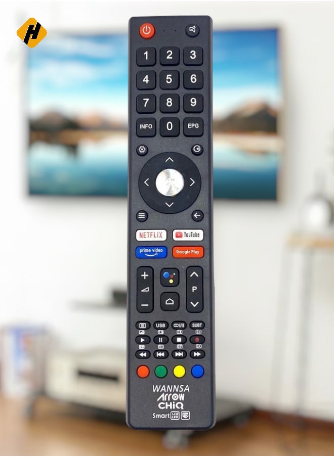 Wansa Remote Control For Wansa Smart LCD LED 