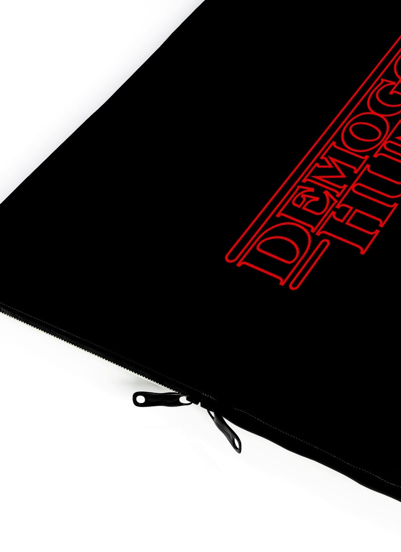 LOUD UNIVERSE Demogorgon Hunter Design Laptop Sleeve 13 inch Black/Red Tablet Sleeve - Image 5