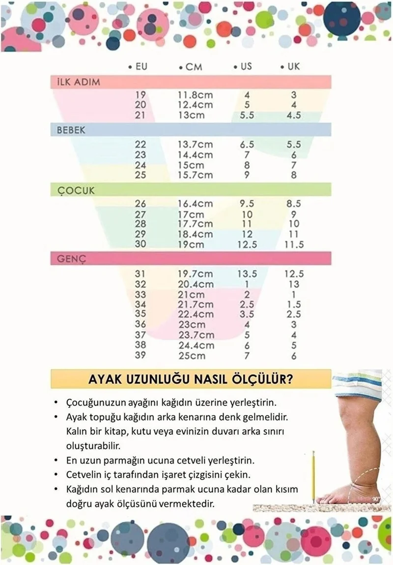 VICCO 31-35 Seasonal Anatomical Non-Slip Trekking Children's Shoes