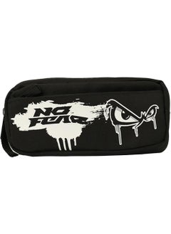 No Fear Pocket Compartment Pencil Bag 03551-  - Image 1