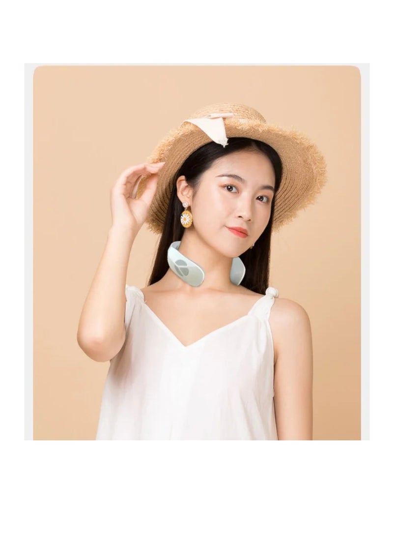 DIGI CORE - Electric Neck Massager Cervical Vertebra Massager Heating Neck Massage Machine Folding Design Relaxes Muscles For Improves Neck Pain For Relaxes - Image 1