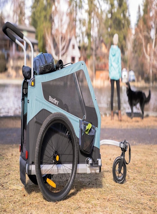 Burley Design Pet Trailer Pouch for Dog Bike Trailer, Black - Image 4