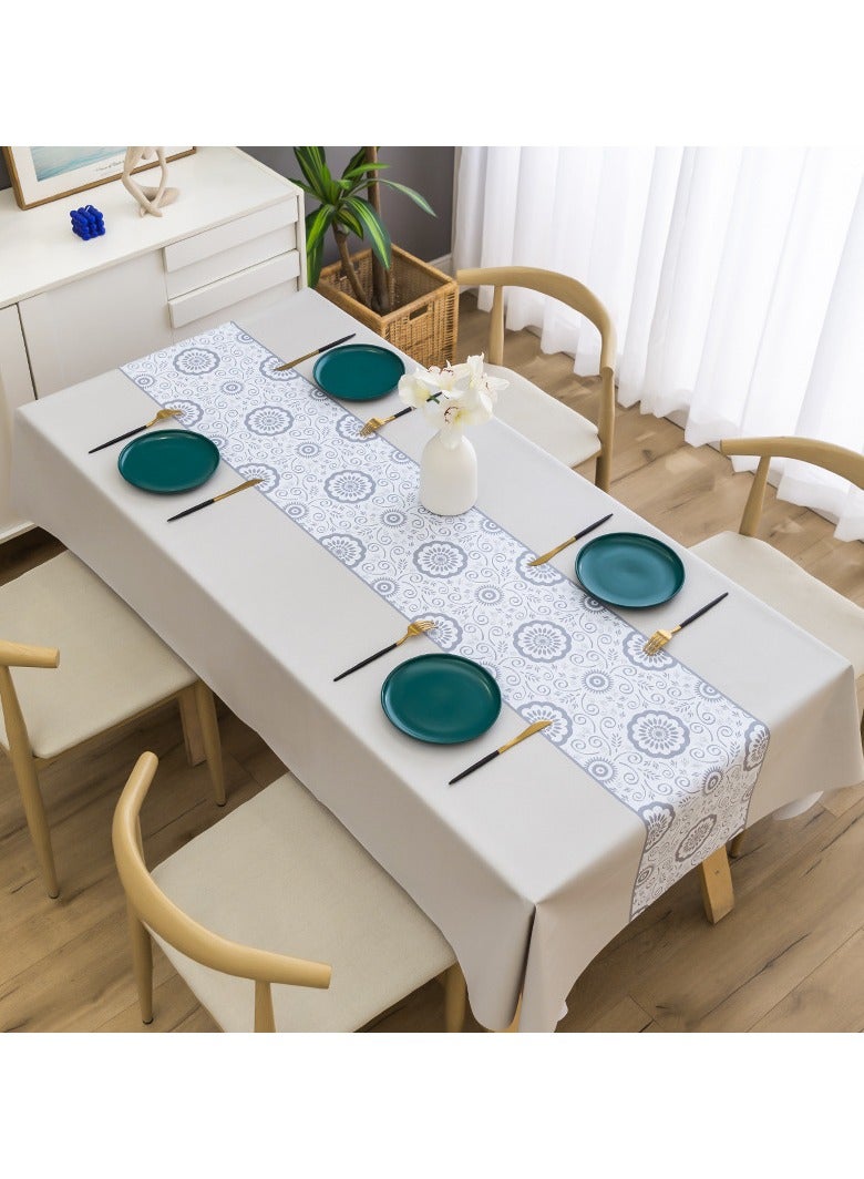 EBMINI New PVC Waterproof Dining Table Cloth 