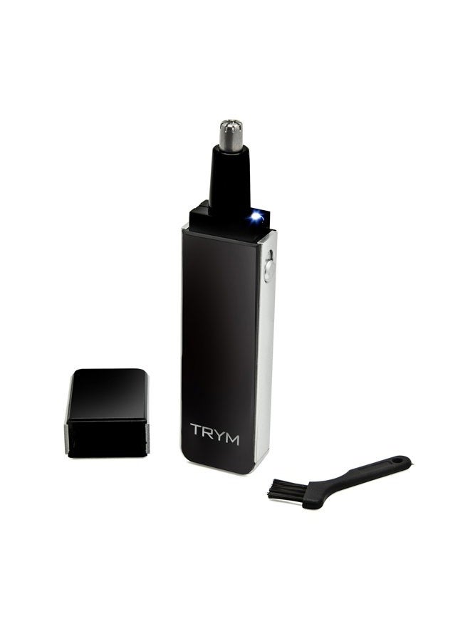 Pure Enrichment TRYM Nose Hair Trimmer with LED Grooming Light for Precision Trimming - Sleek and Premium Design Ideal for Trimming Your Nose, Ears, and Eyebrows - Image 2