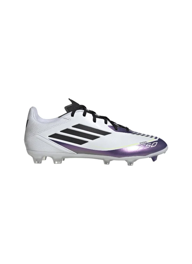 Adidas adidas F50 League Fg/Mg Messi White Football Shoes 3.5