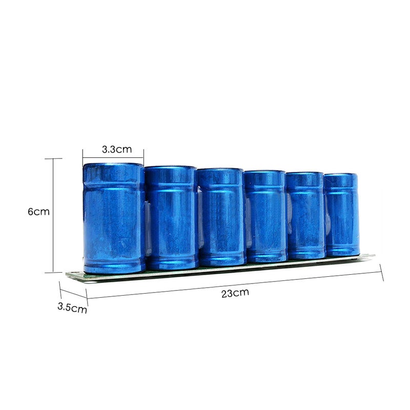 Farad Capacitor 2.7V 500F 6 Pcs/1 Set Super Capacity with Protection Board Aiomotive Capacitor 16V 83F Serial Connection - Image 3