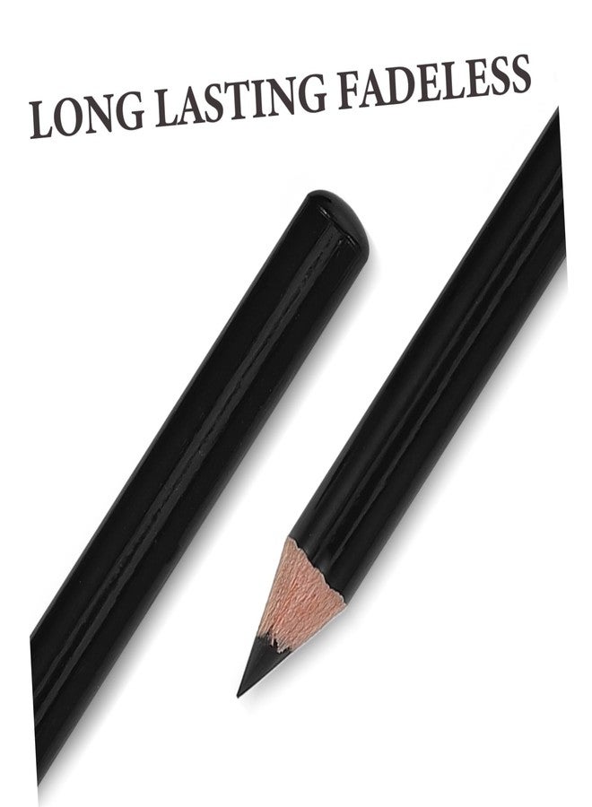 مجموعة أقلام تحديد الحواجب من فيكاسكي، 4 قطع، طبيعية، مقاومة للماء، برأس خشبي، تدوم طويلاً للنساء - Image 3