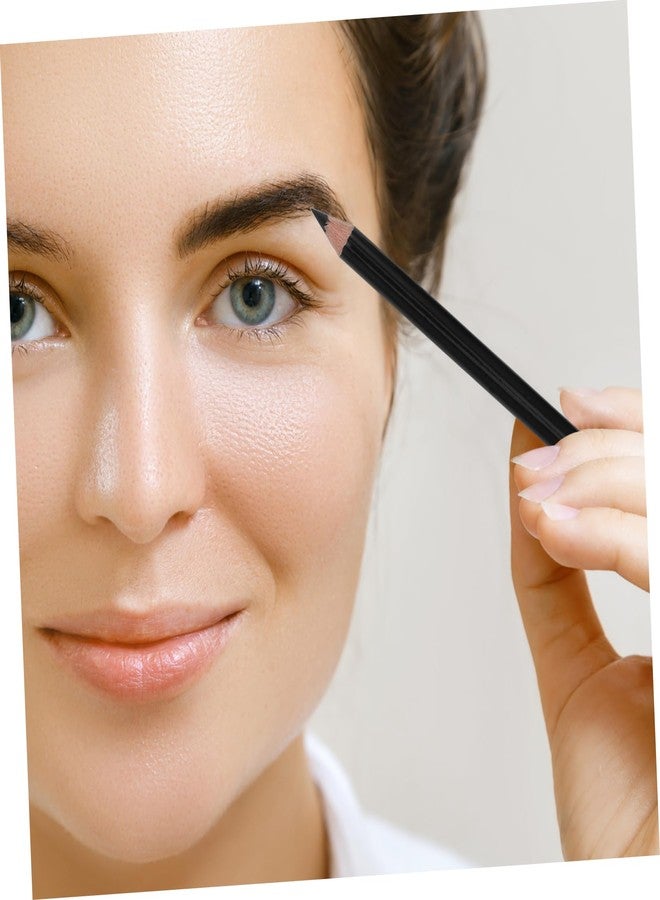 مجموعة أقلام تحديد الحواجب من فيكاسكي، 4 قطع، طبيعية، مقاومة للماء، برأس خشبي، تدوم طويلاً للنساء - Image 4