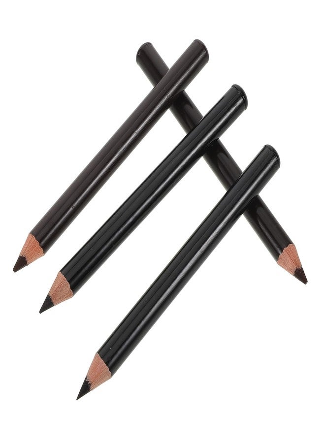 مجموعة أقلام تحديد الحواجب من فيكاسكي، 4 قطع، طبيعية، مقاومة للماء، برأس خشبي، تدوم طويلاً للنساء - Image 1