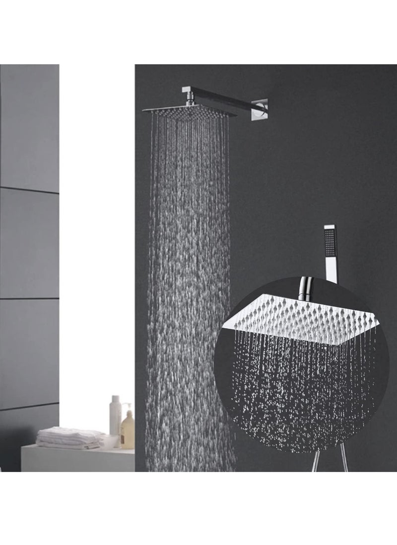 WENTCCION Shower Head High Pressure Rain Premium Quality Luxury Design 1Min Install Easy Clean Adjustable Replacement for Your Bathroom Shower Heads  - Image 3