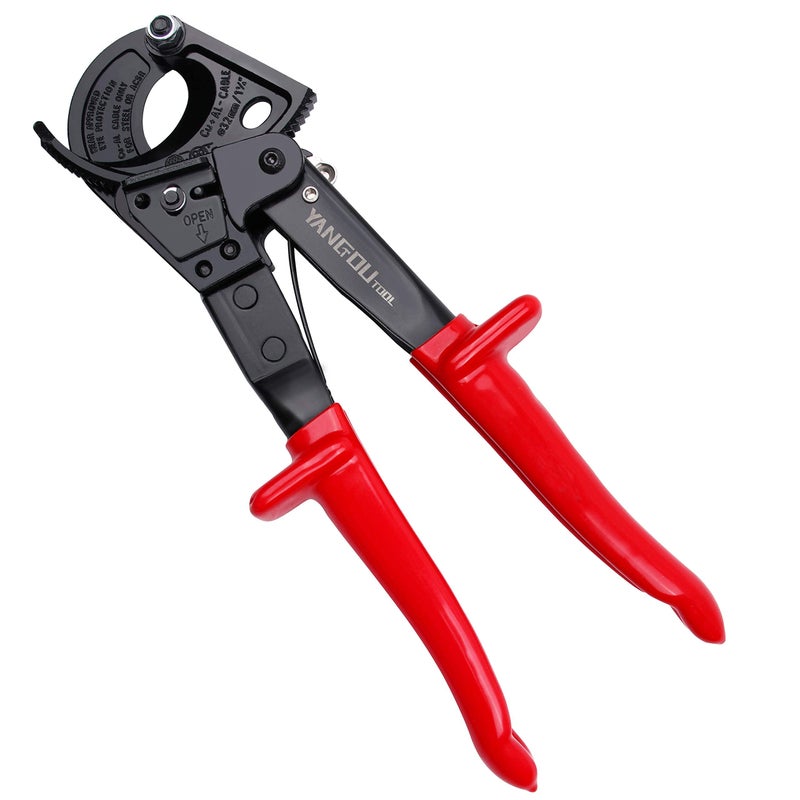 Yangoutool Ratchet Cable Wire Cutter and Heavy Duty Aluminum Copper Ratchet Cable Cutter for Cutting Electrical Wire Up to 240mm² Cutter Pliers - Image 1