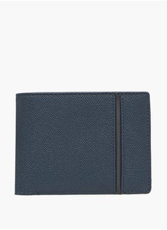 Men's Textured Bi-Fold Wallet