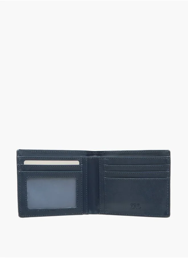 ال بي ال من شو اكسبرس Men's Textured Bi-Fold Wallet