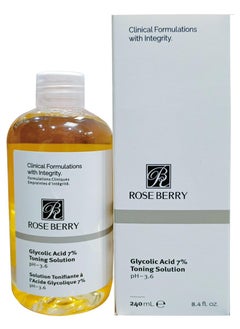 Glycolic Acid 7 Percent Toning Solution Clear 240ml