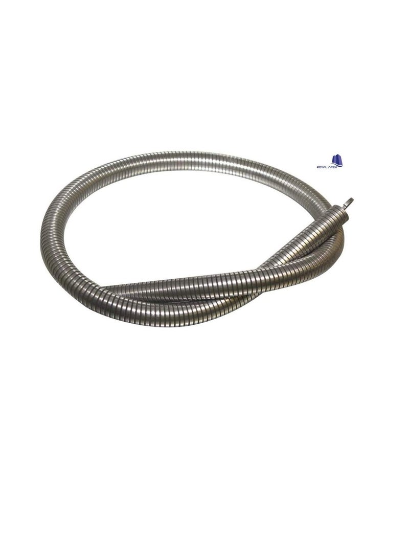 Black Internal Pipe Bending Wire Tube Bending Tool Curve Spring Manual Pvc Pipe Bender Conduit Electrical Pipe Bending Spring (32 MM)  - Image 1