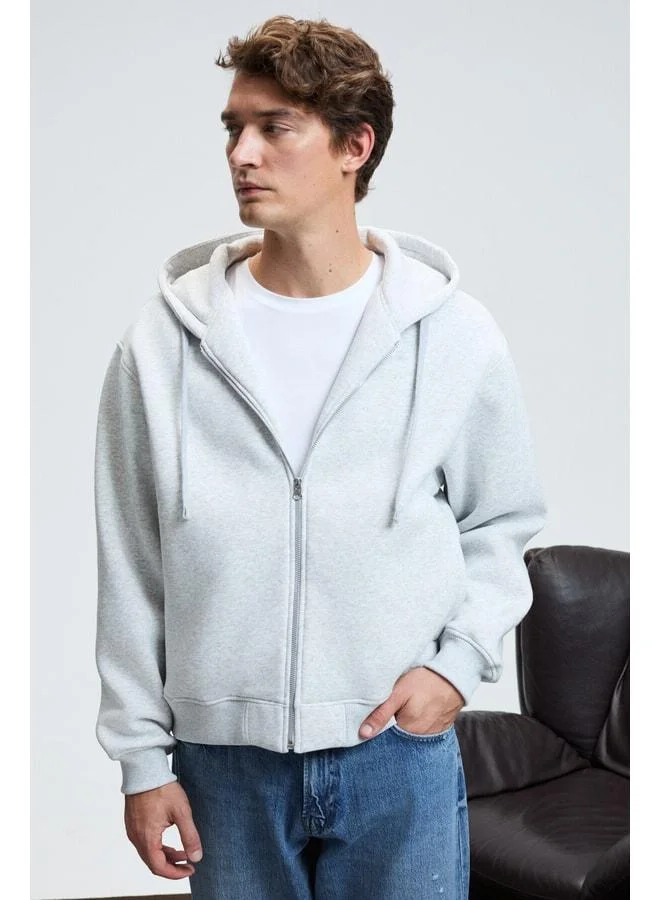 GRIMELANGE ASHBY Men's Hooded Zipper Pocket Corded Regular Fit Grimelanj Sweatshirt.